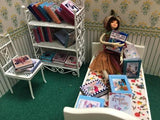 Fairy bedroom with books