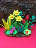Miniature flowers scenic