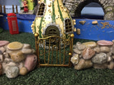 Gate in front of gourd house