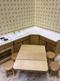 corner dolls house kitchen