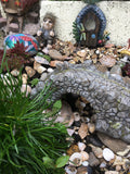 Larger bridge in fairy garden