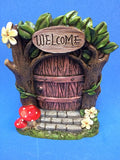 Forest pink fairy door