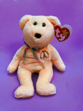 Ty beanies Peace II Beanie baby bear