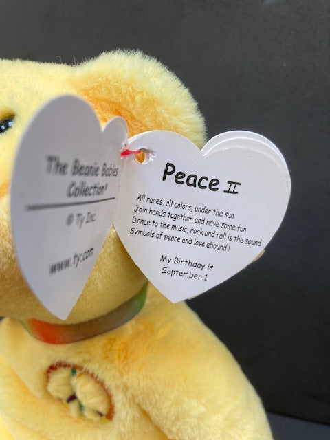 Ty Original Beanie Baby Peace II – Finding Fairies