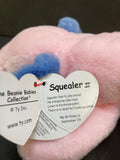 Squealer tag poem - Squealer likes to joke around, He is known as class clown, Listen to his stories awhile, There is no doubt he'll make you smile