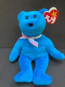 Ty Teddy bear blue