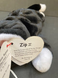 Beanie baby tag poem - Keep Zip by your side all the day through, Zip is good luck you'll see it's true, When you have something you need to do, Zip will always believe in you