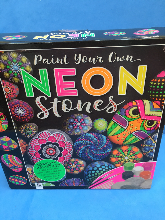 Neon stone painting kit