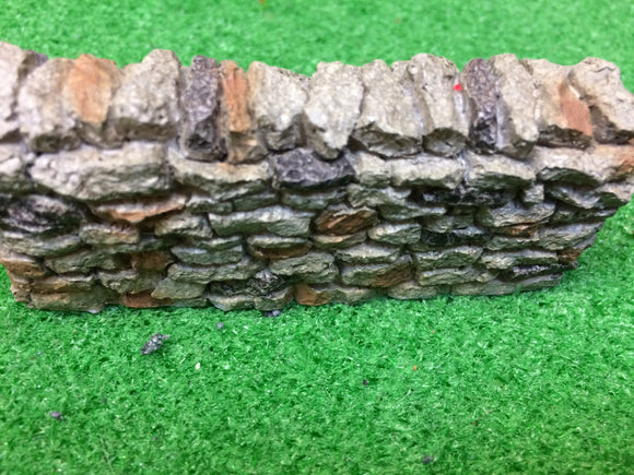 Miniature stone wall