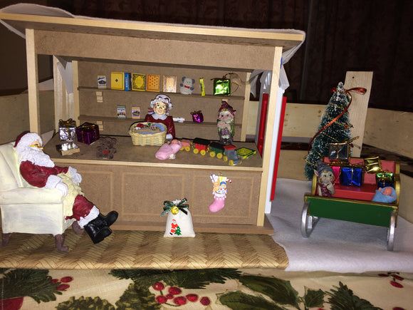 Santa's mini workshop build your own set