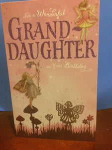 Granddaughter birthday card