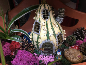 Vegtable fairy house