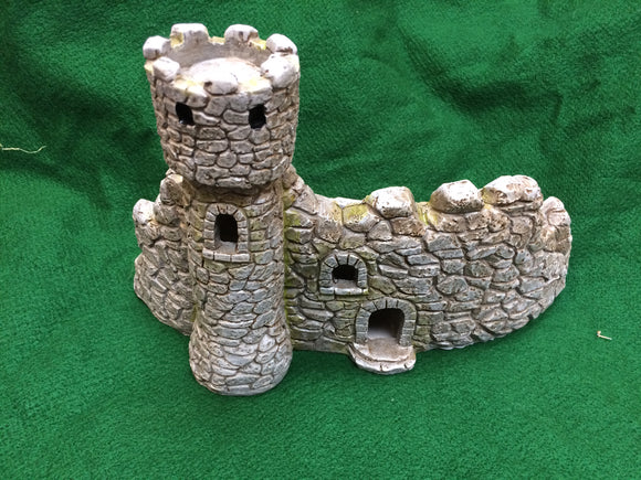 Miniature castle scenic