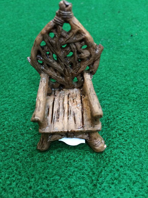 Miniature throne