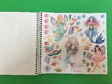 Mermaid and fairy stickers example