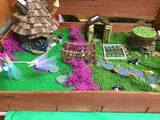 Fairy garden crate