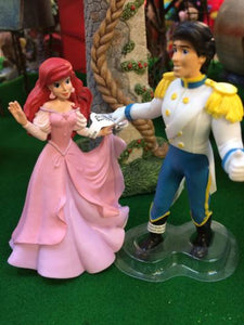 Ariel and Prince Eric figures