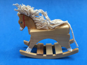 Miniature rocking horse