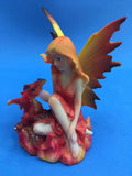 fairy ornament with dragon