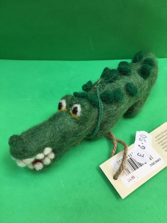 fabric crocodile