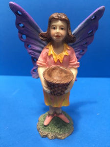 Fairy figure purple and pink