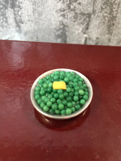 Peas on the table