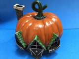 Ceramic pumpkin house