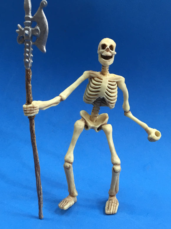 Plastic skeleton figure