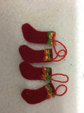 Miniature Christmas stockings