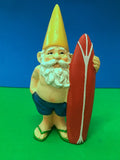 Gnome with surfboard