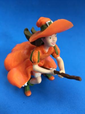 miniature plastic witch